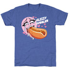 Ahegao Glizzy Gobbler Unisex Triblend Tee