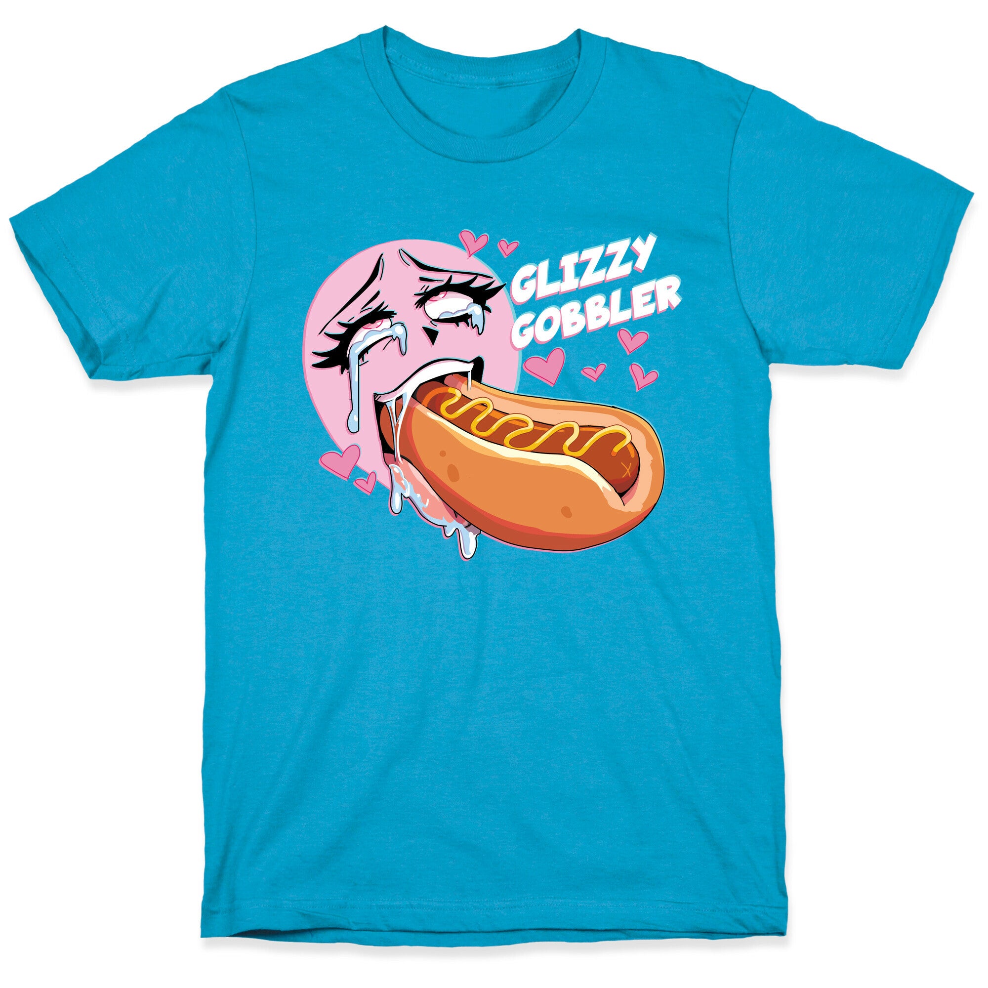 Ahegao Glizzy Gobbler Unisex Triblend Tee