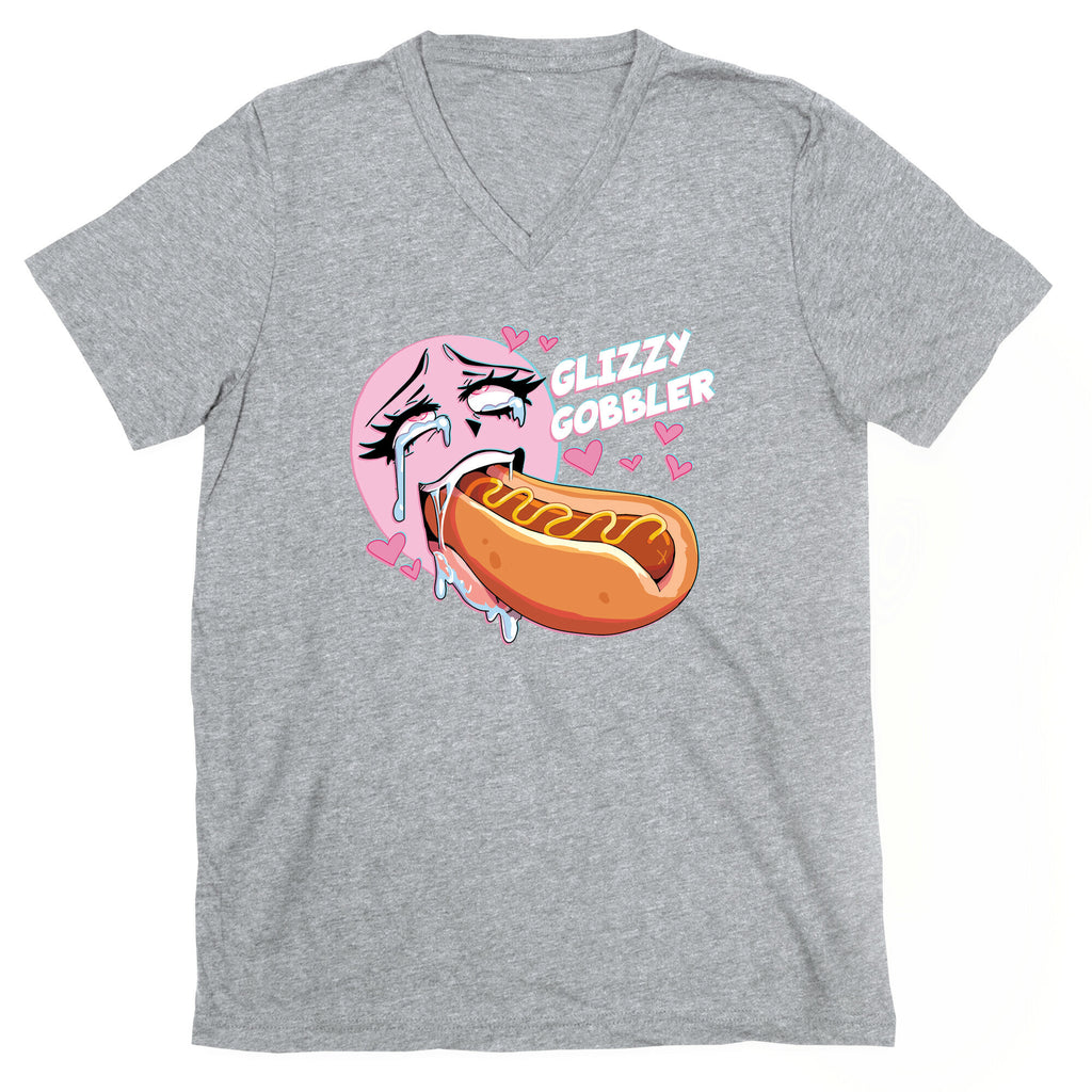 Ahegao Glizzy Gobbler V-Neck
