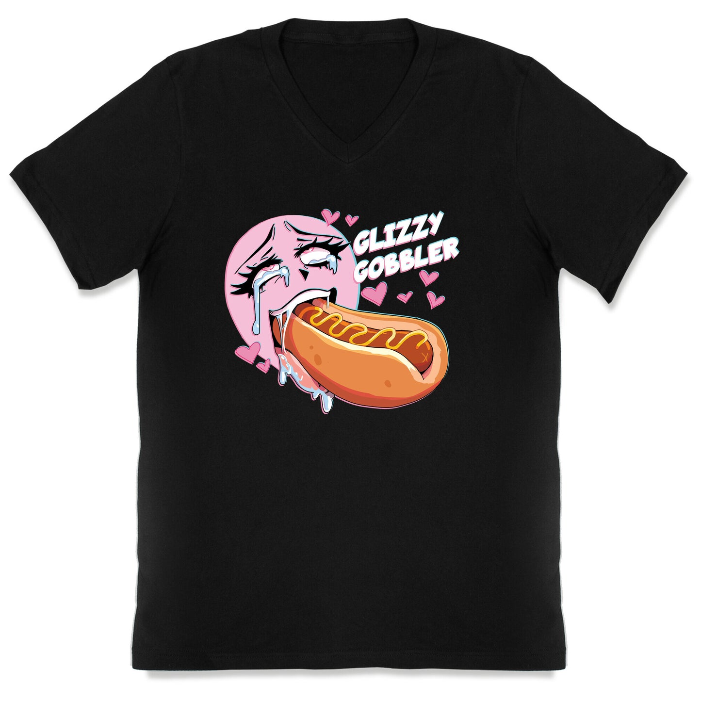 Ahegao Glizzy Gobbler V-Neck