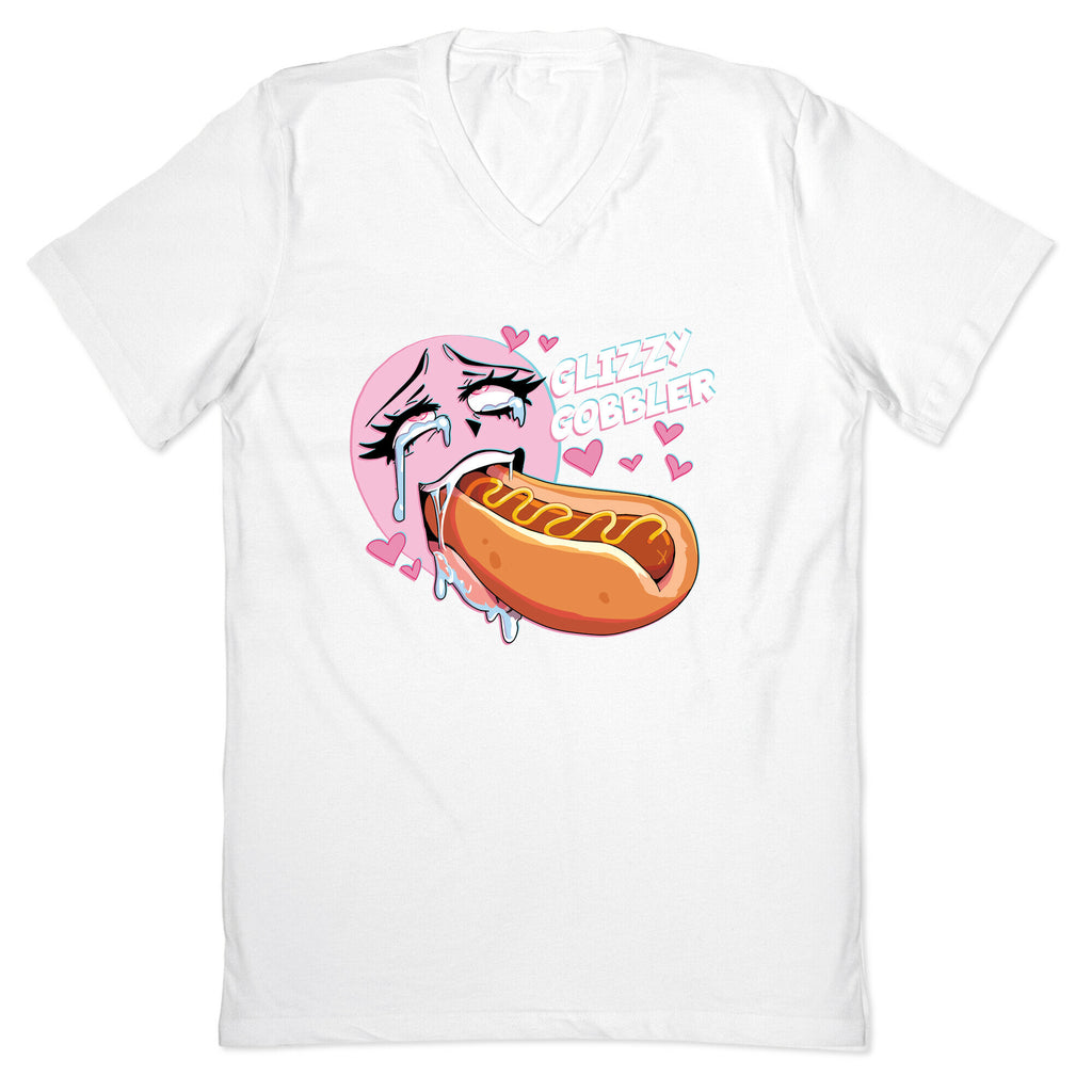 Ahegao Glizzy Gobbler V-Neck