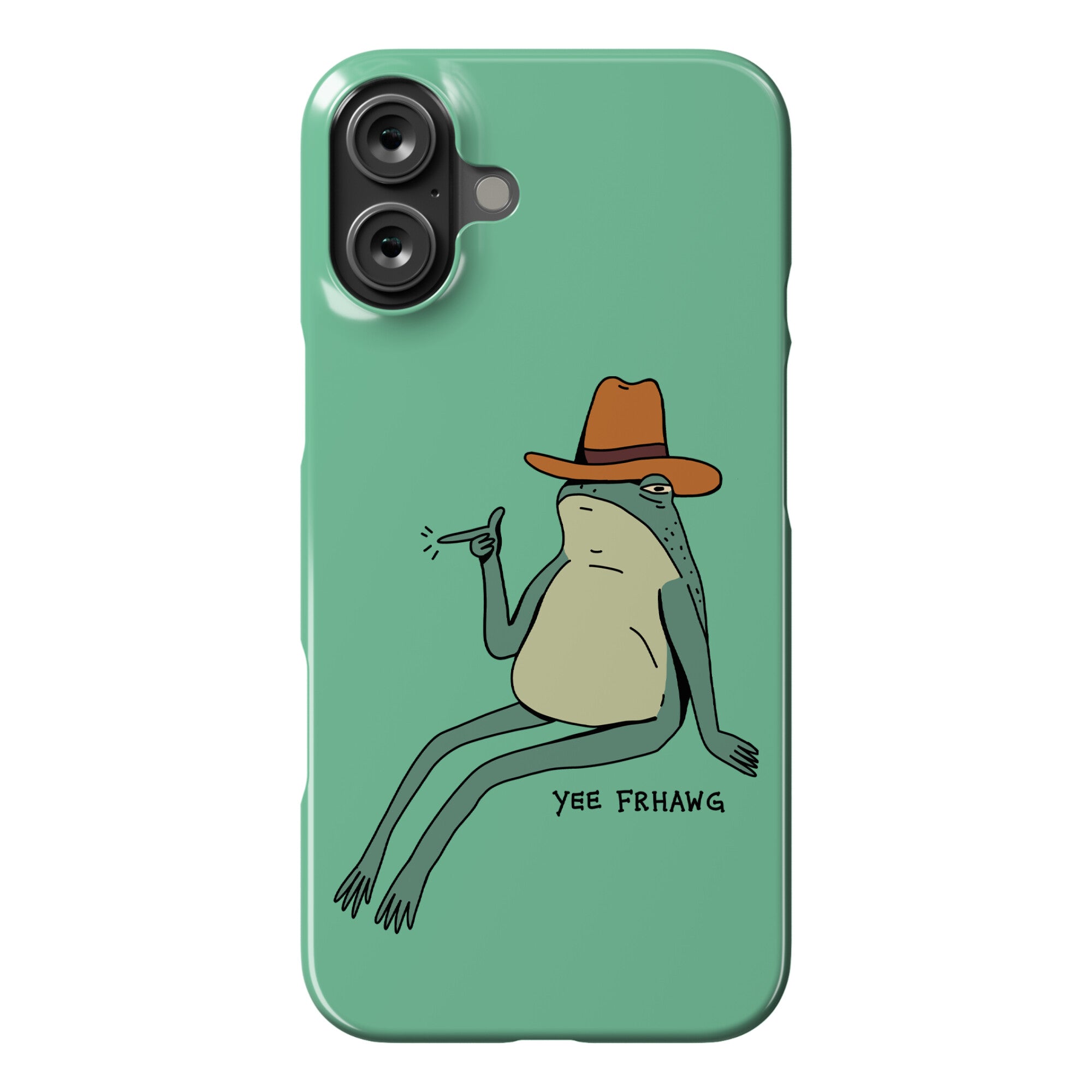 Yee Frhawg Frog Phone Case