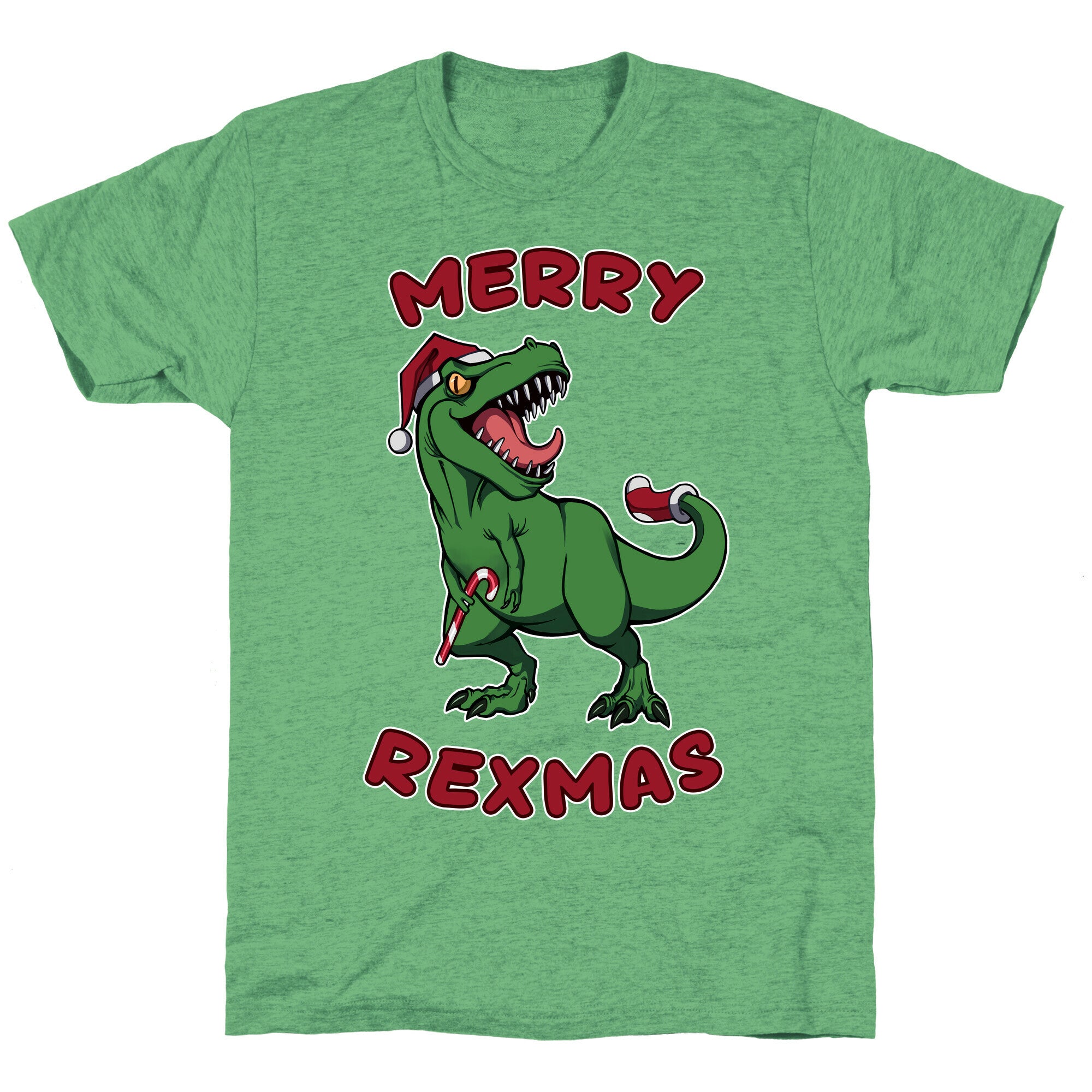 Merry Rexmas Unisex Triblend Tee