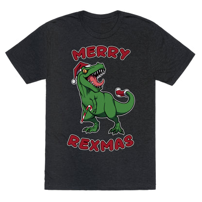 Merry Rexmas Unisex Triblend Tee