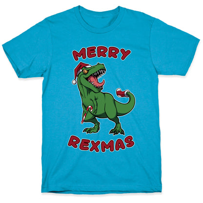 Merry Rexmas Unisex Triblend Tee
