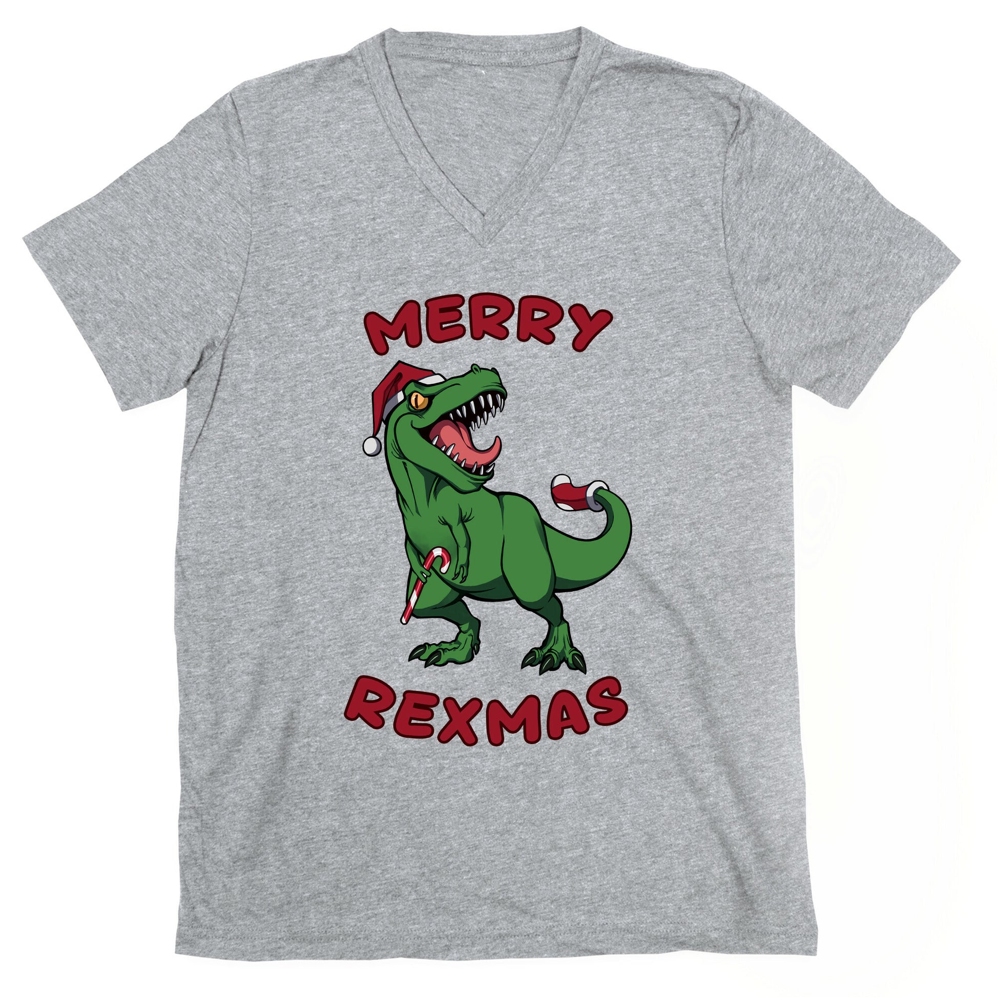 Merry Rexmas V-Neck