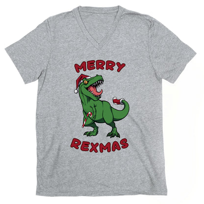 Merry Rexmas V-Neck