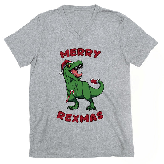 Merry Rexmas V-Neck