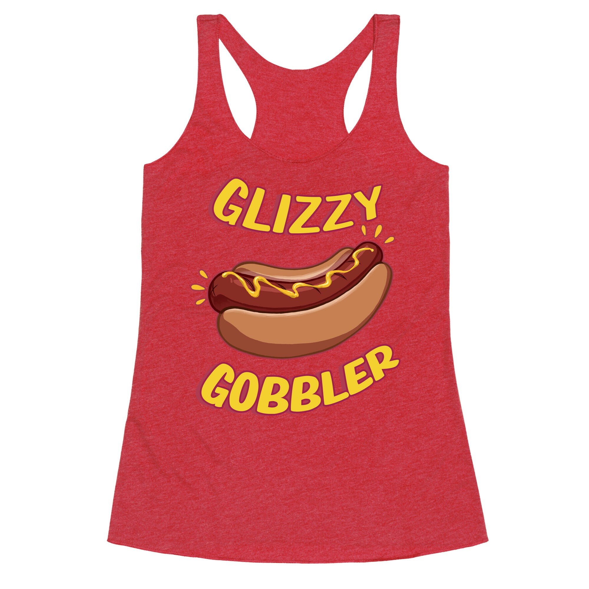 Glizzy Gobbler Racerback Tank