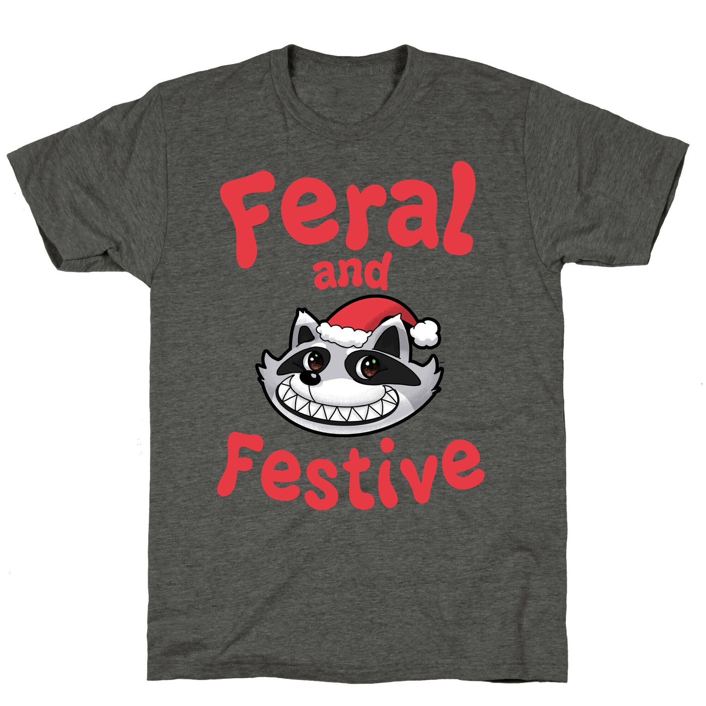 Festive and Feral Unisex Triblend Tee