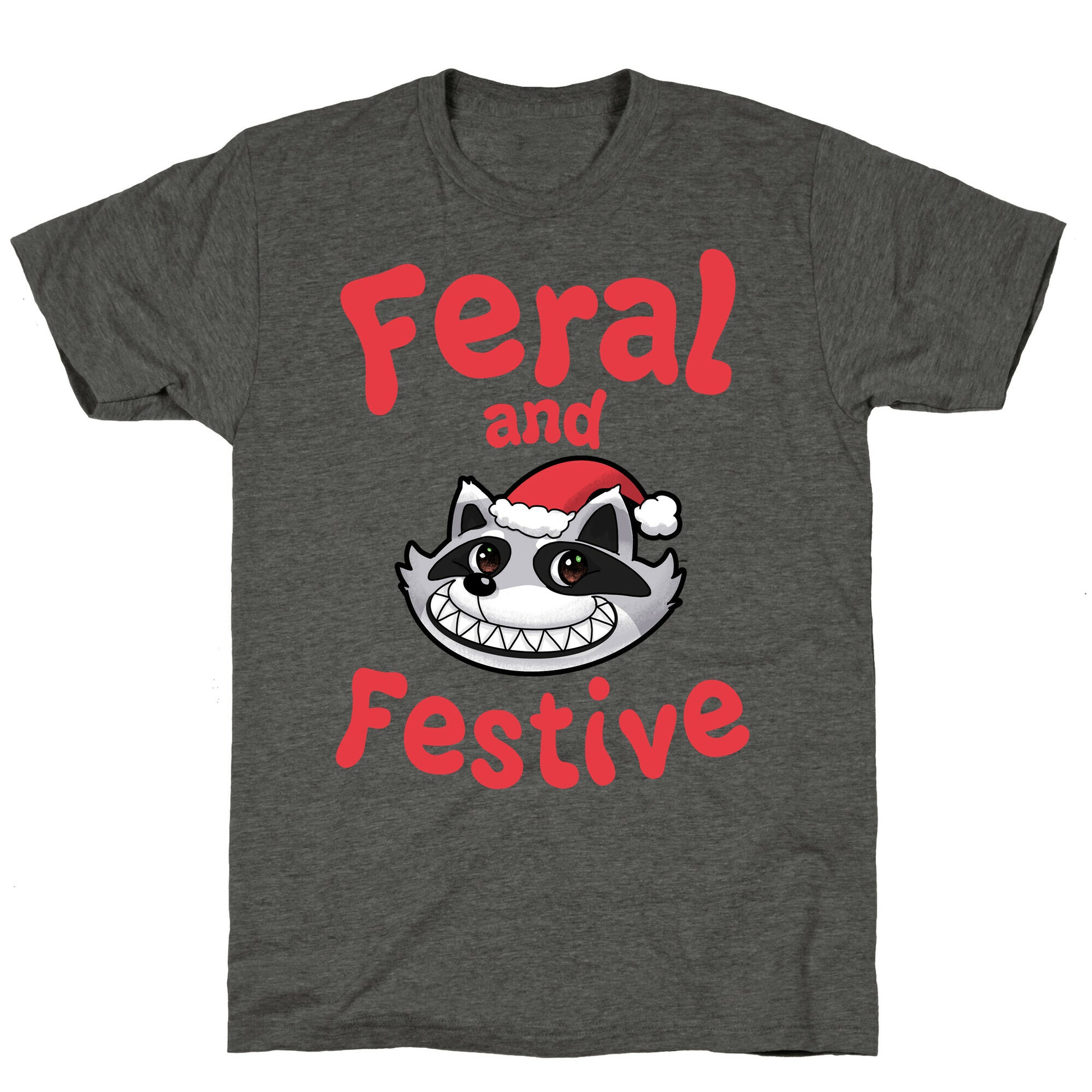 Festive and Feral Unisex Triblend Tee