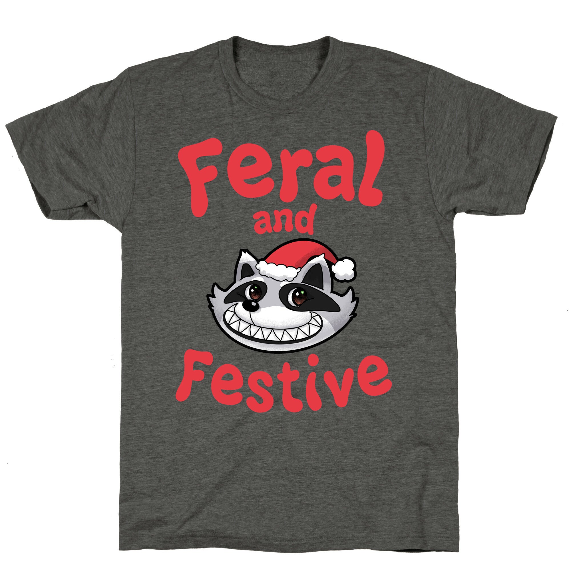 Festive and Feral Unisex Triblend Tee