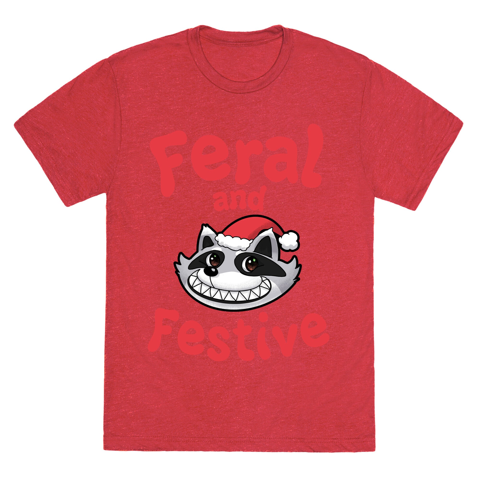 Festive and Feral Unisex Triblend Tee