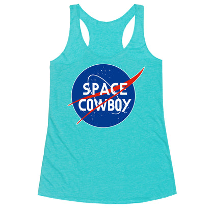 Space Cowboy Parody Racerback Tank