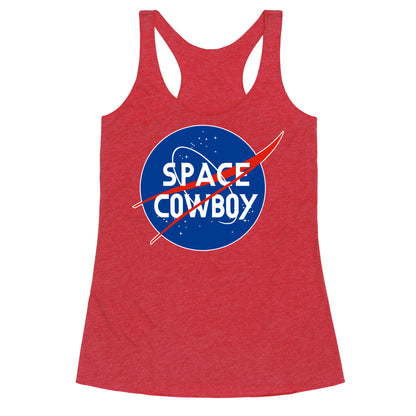 Space Cowboy Parody Racerback Tank