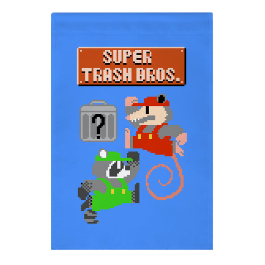 Super Trash Bros Garden Flag