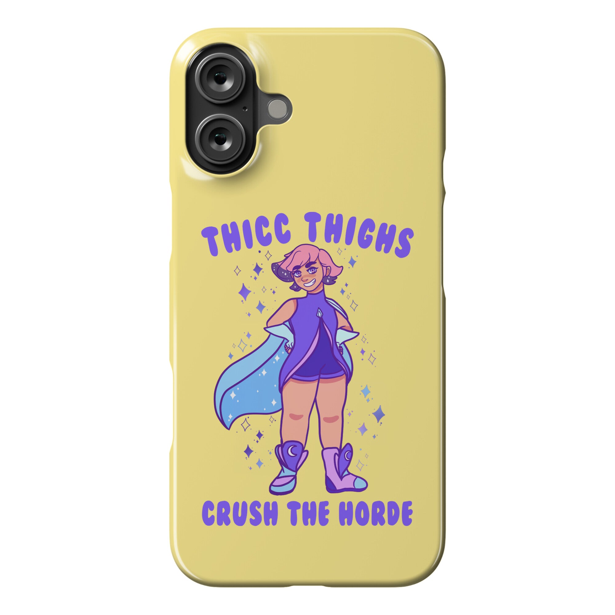 Thicc Thighs Crush The Horde Phone Case