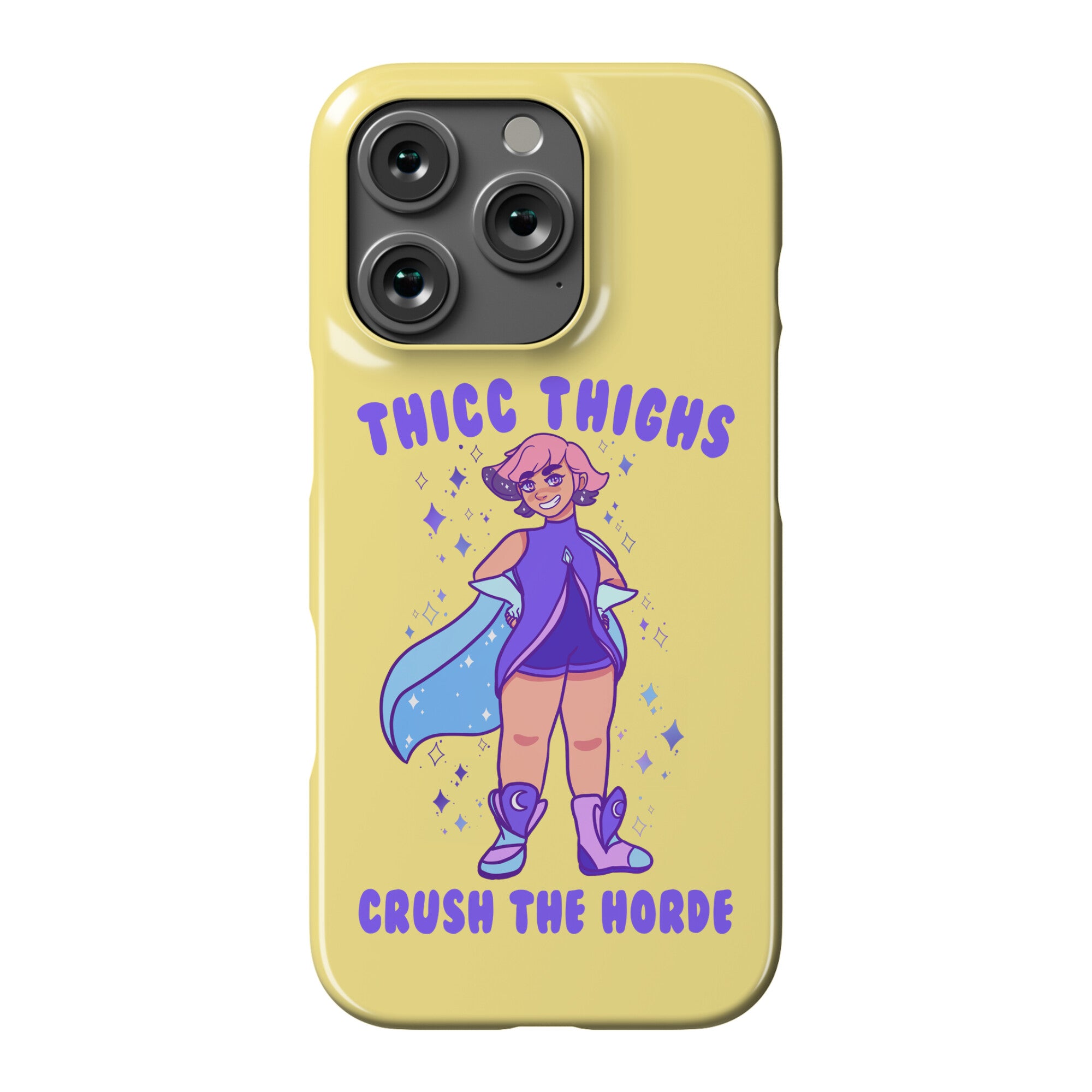 Thicc Thighs Crush The Horde Phone Case