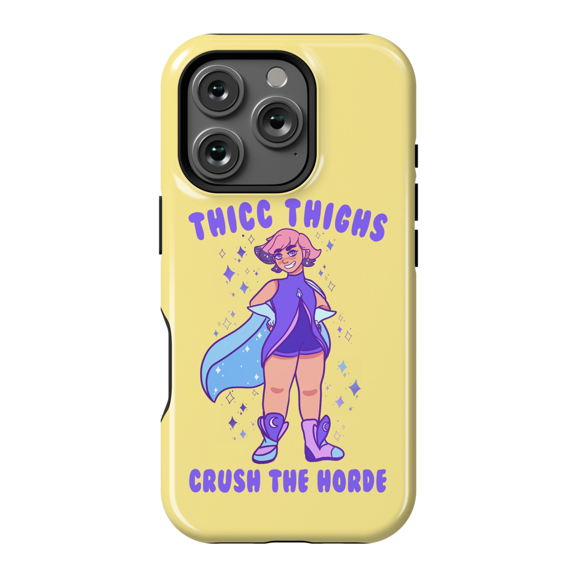 Thicc Thighs Crush The Horde Phone Case