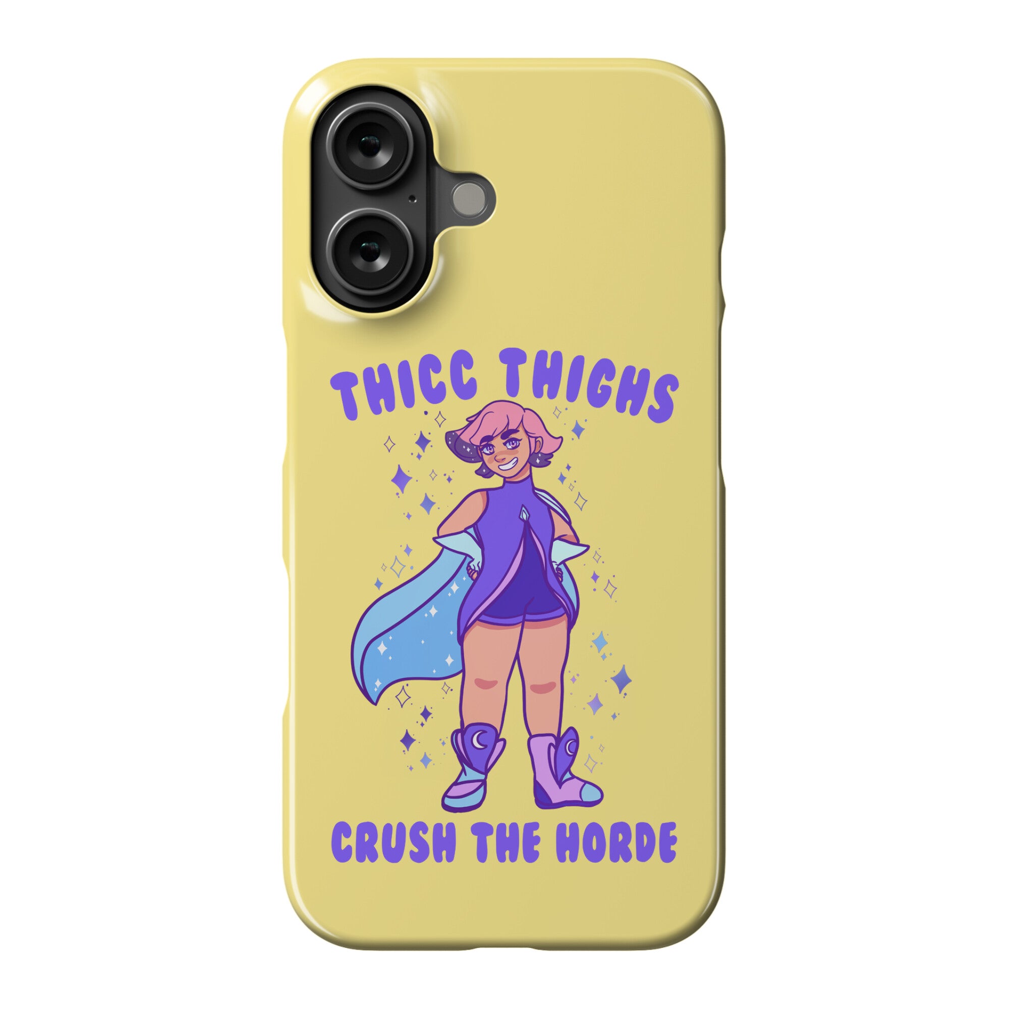 Thicc Thighs Crush The Horde Phone Case