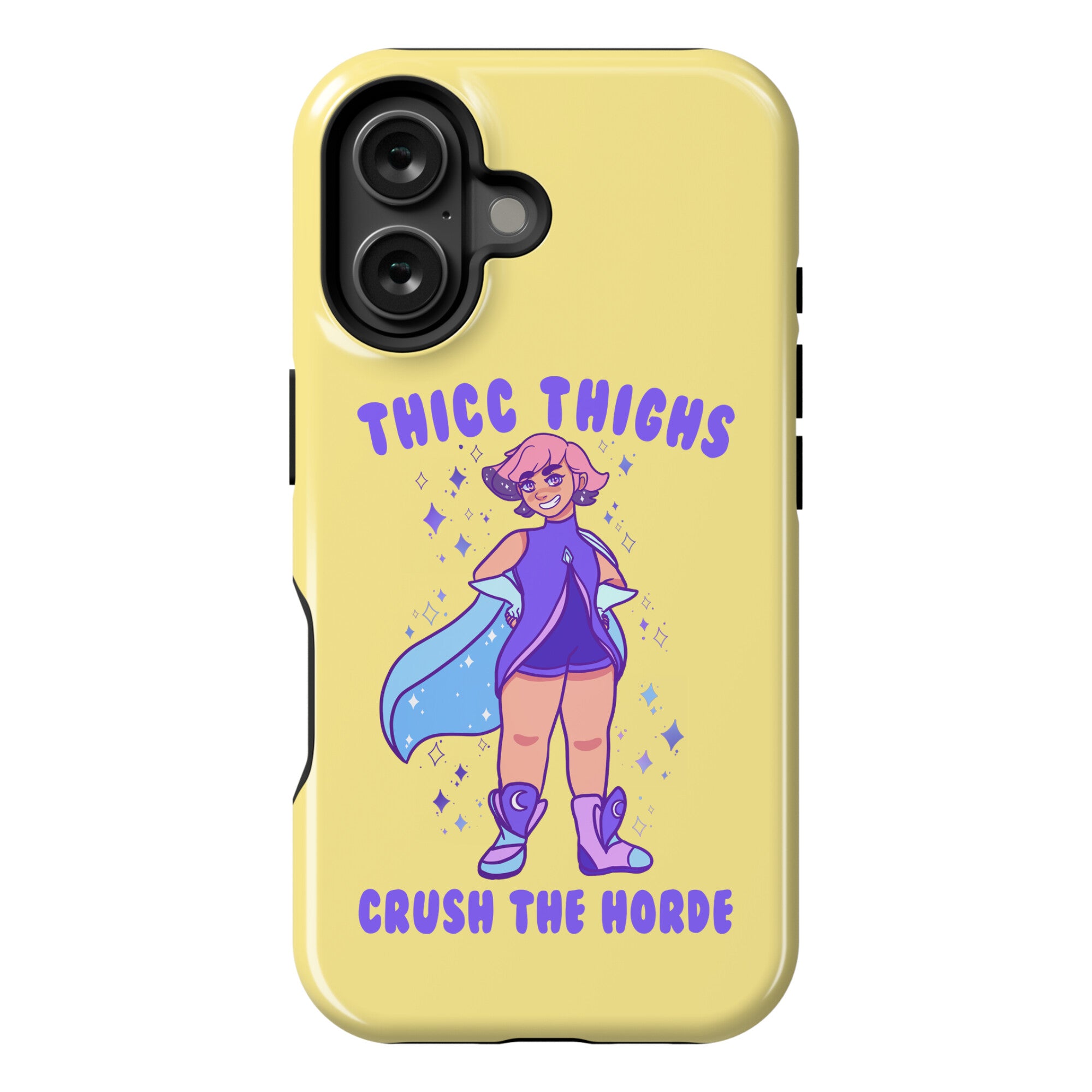 Thicc Thighs Crush The Horde Phone Case