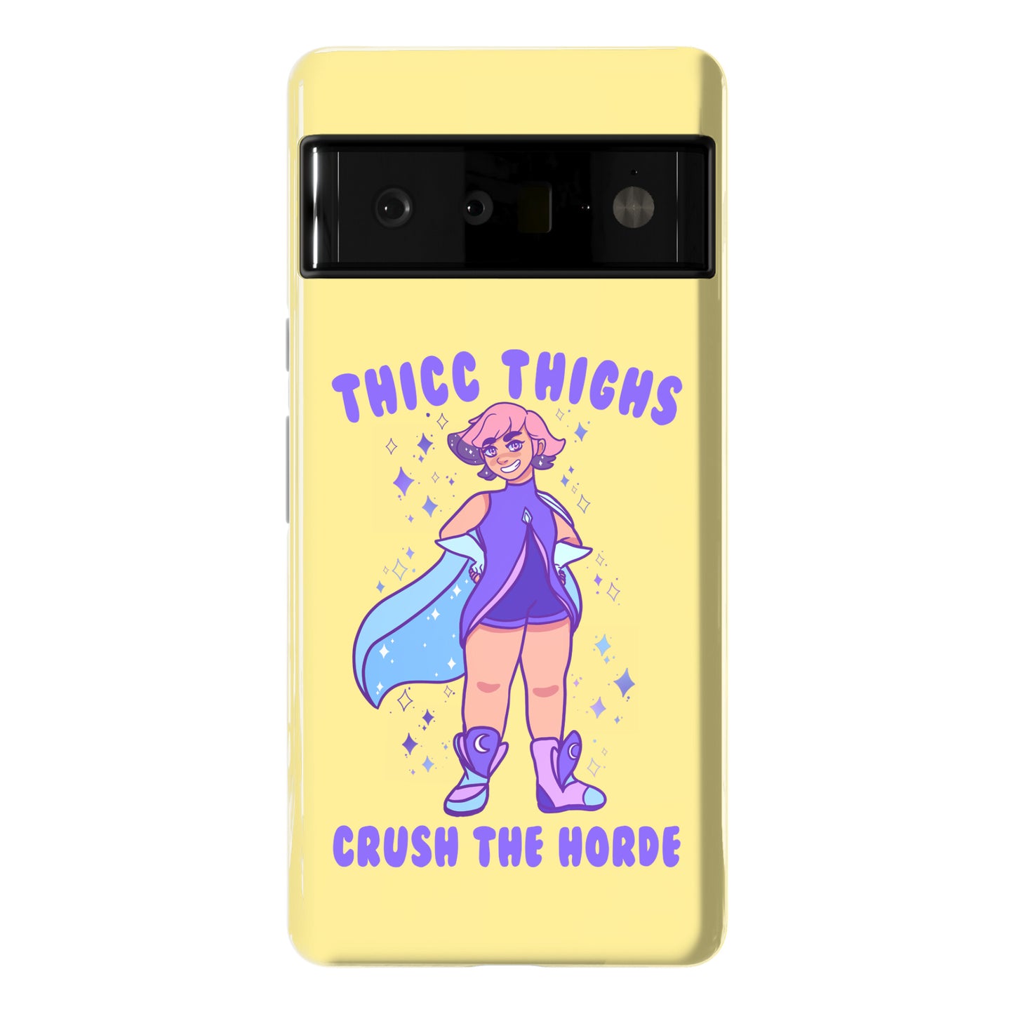 Thicc Thighs Crush The Horde Phone Case