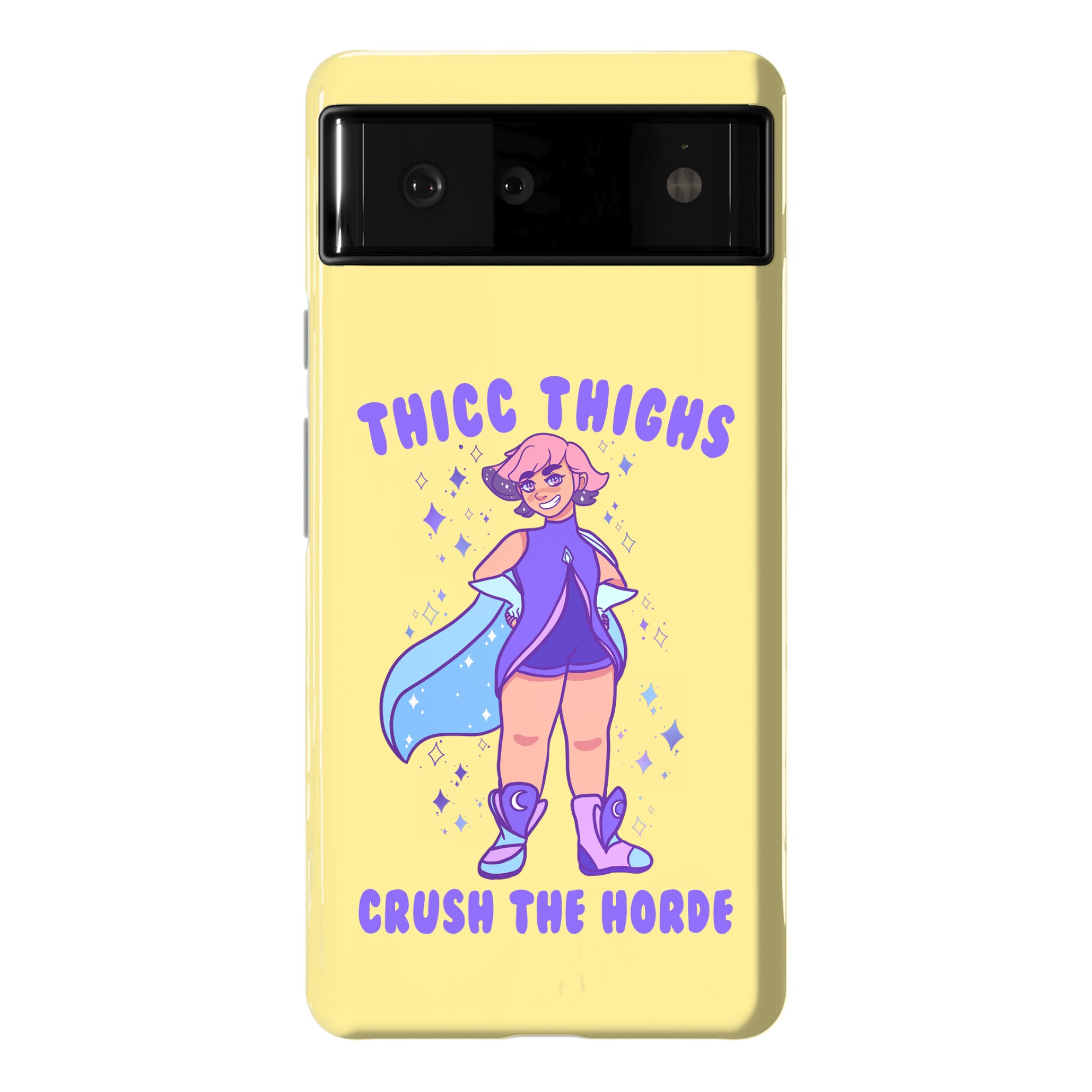 Thicc Thighs Crush The Horde Phone Case