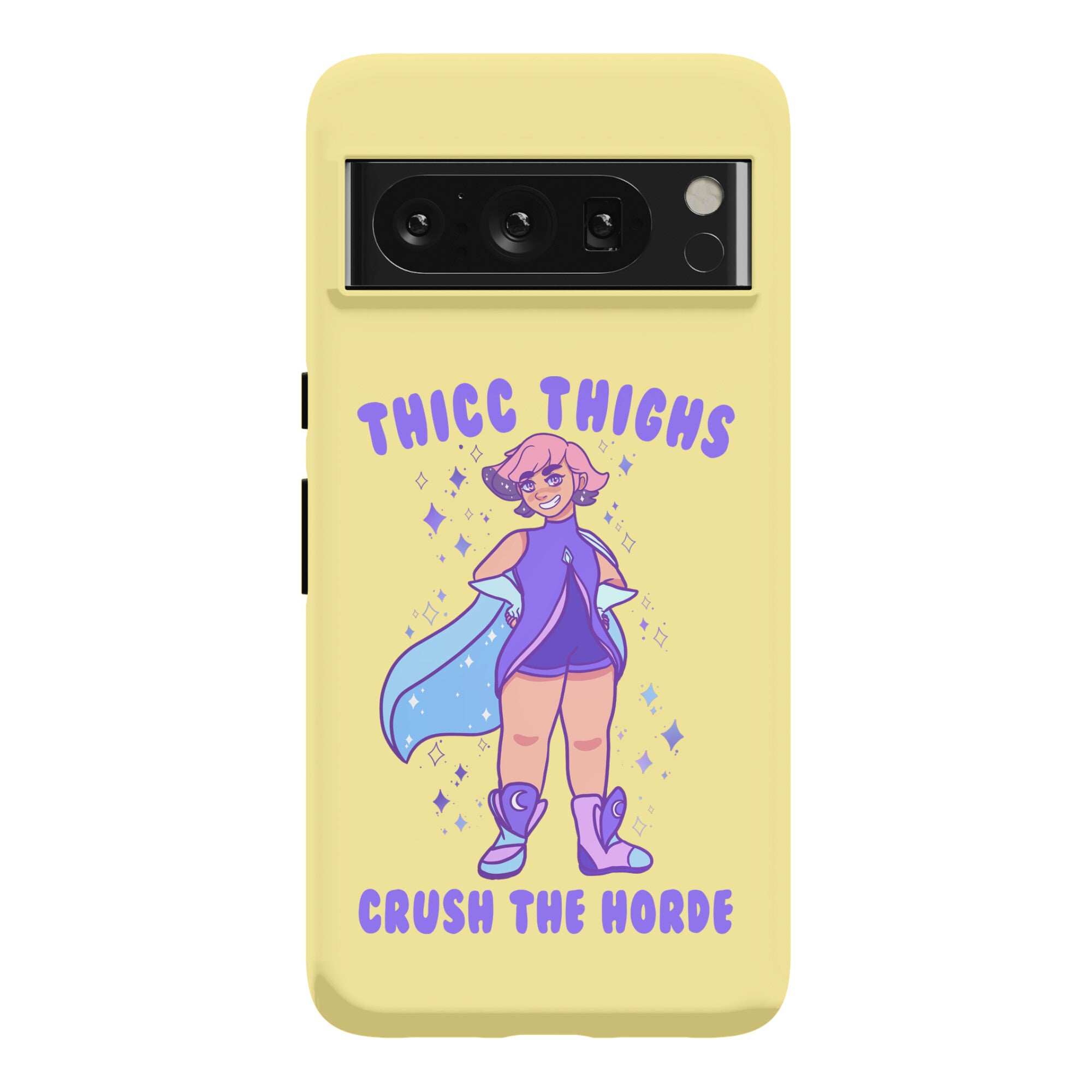 Thicc Thighs Crush The Horde Phone Case