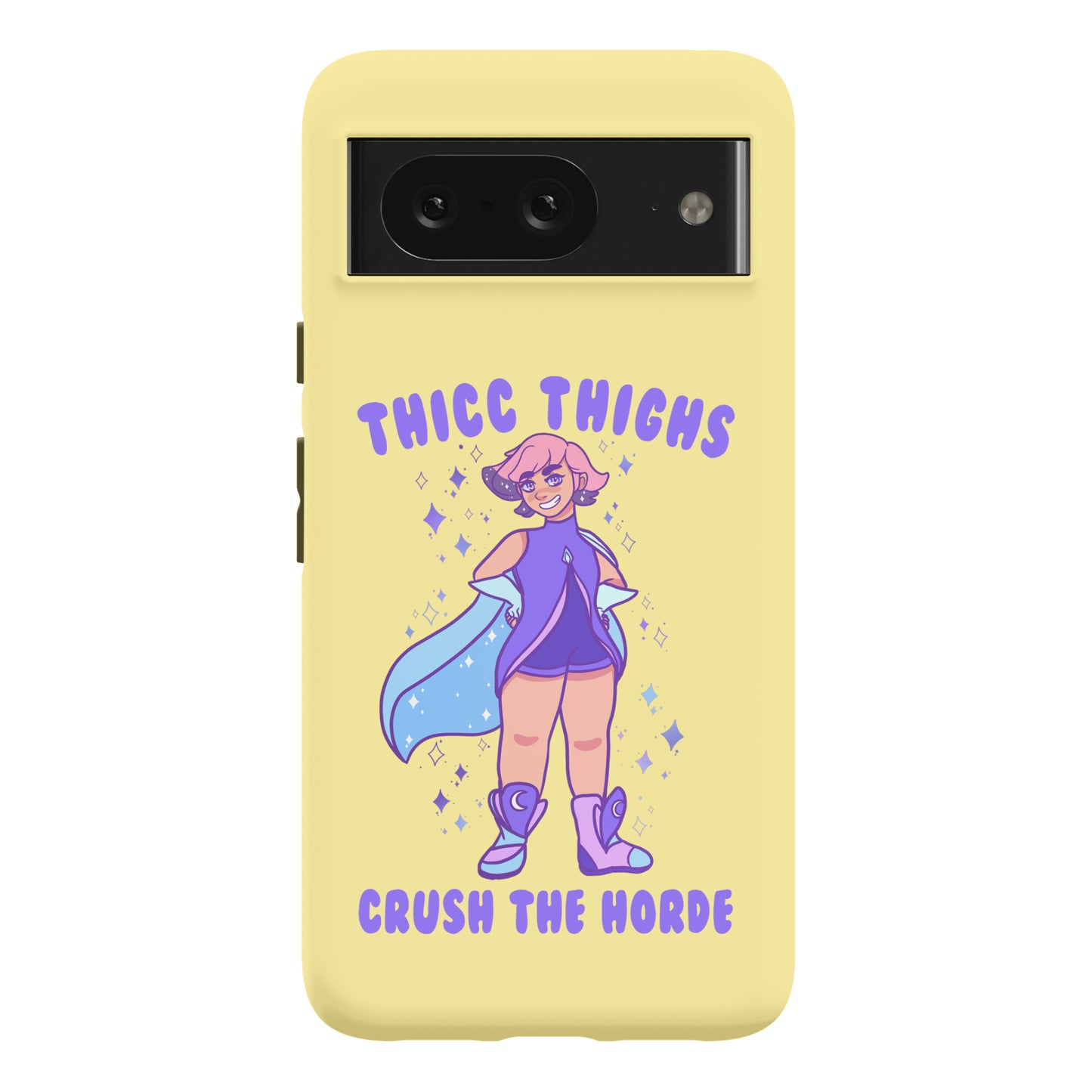 Thicc Thighs Crush The Horde Phone Case