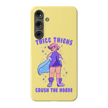 Thicc Thighs Crush The Horde Phone Case