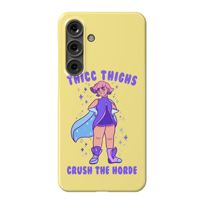 Thicc Thighs Crush The Horde Phone Case