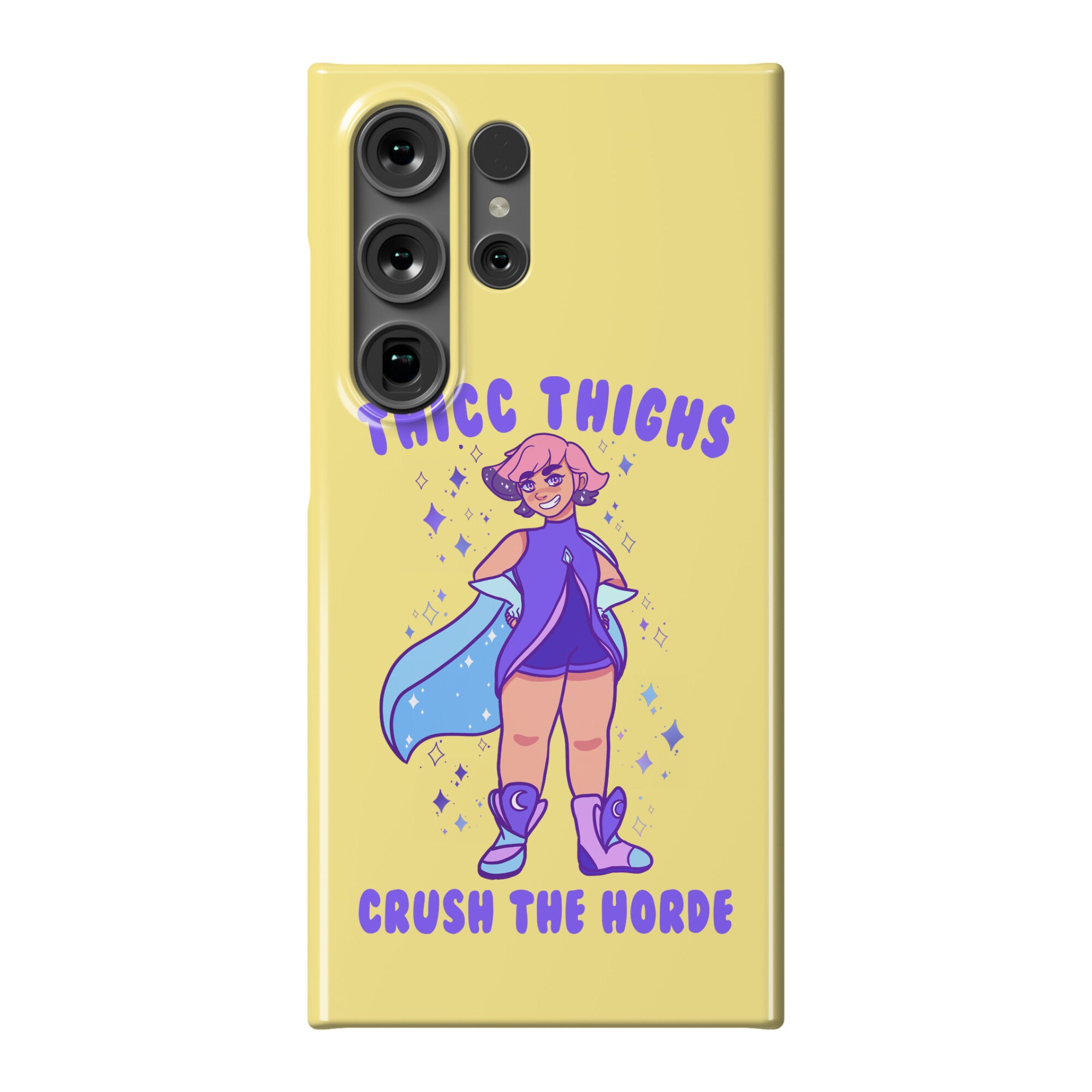 Thicc Thighs Crush The Horde Phone Case