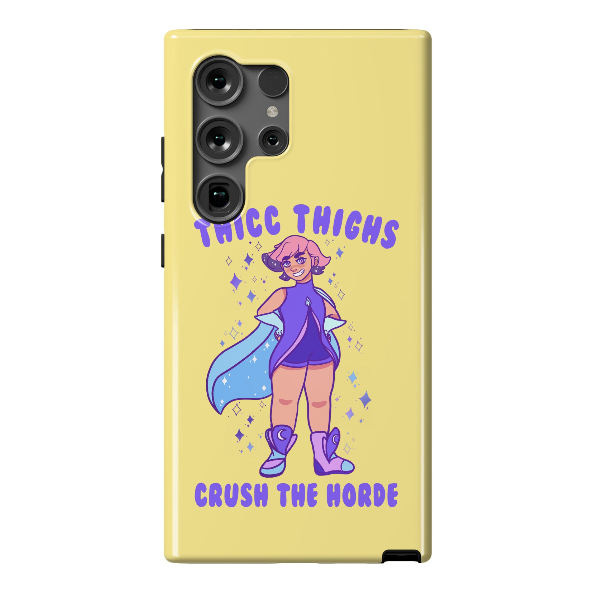 Thicc Thighs Crush The Horde Phone Case