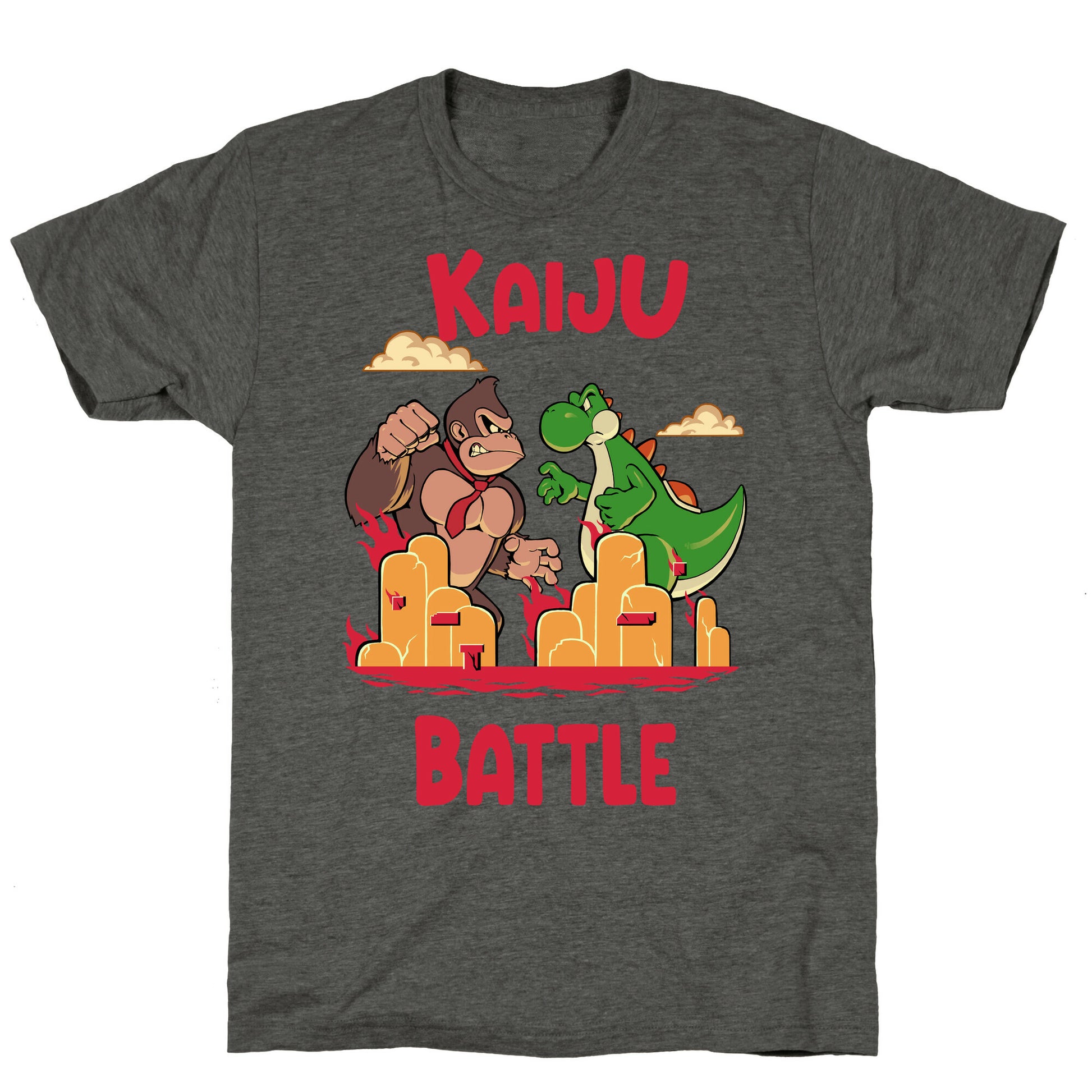 Kaiju Battle Unisex Triblend Tee