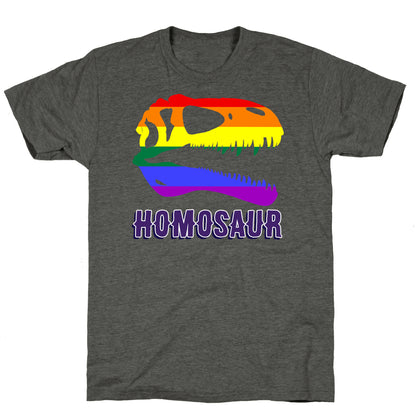 Homosaur Unisex Triblend Tee