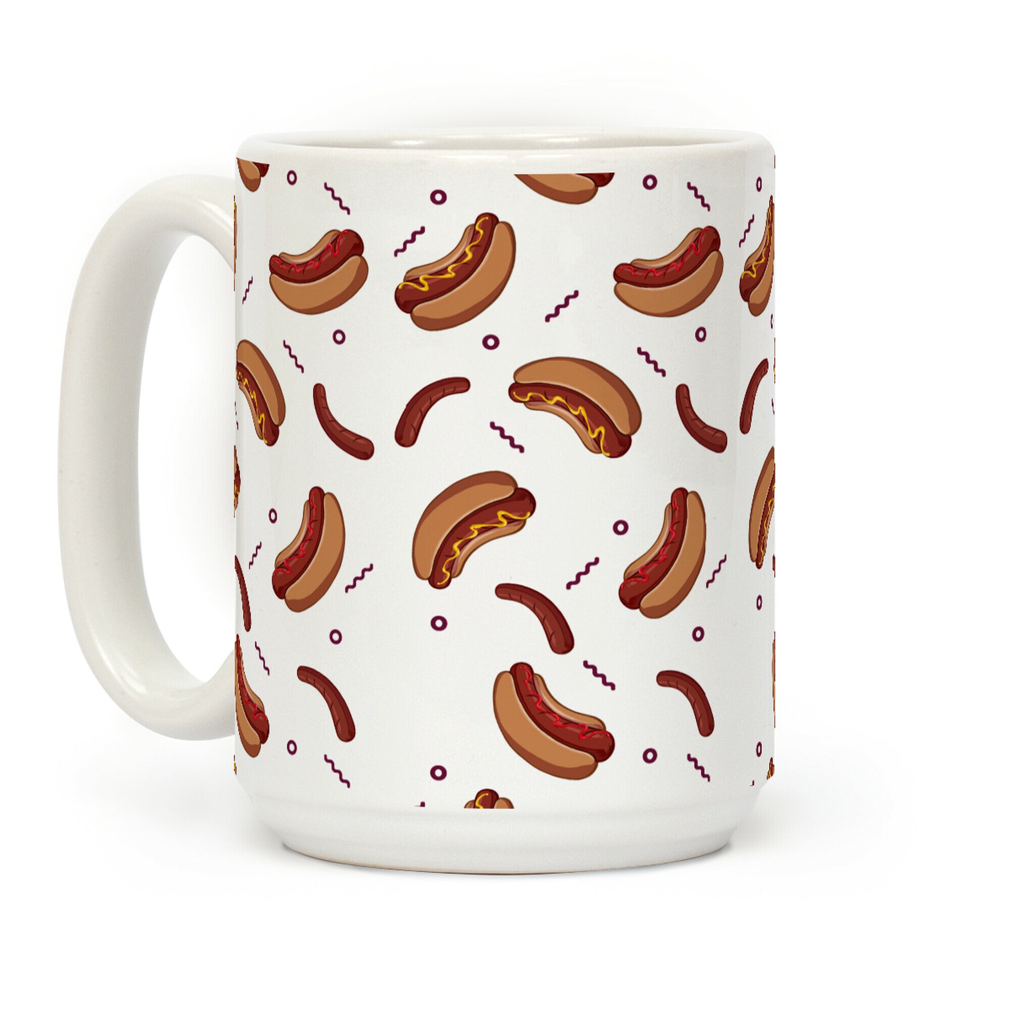 Glizzy Pattern Coffee Mug