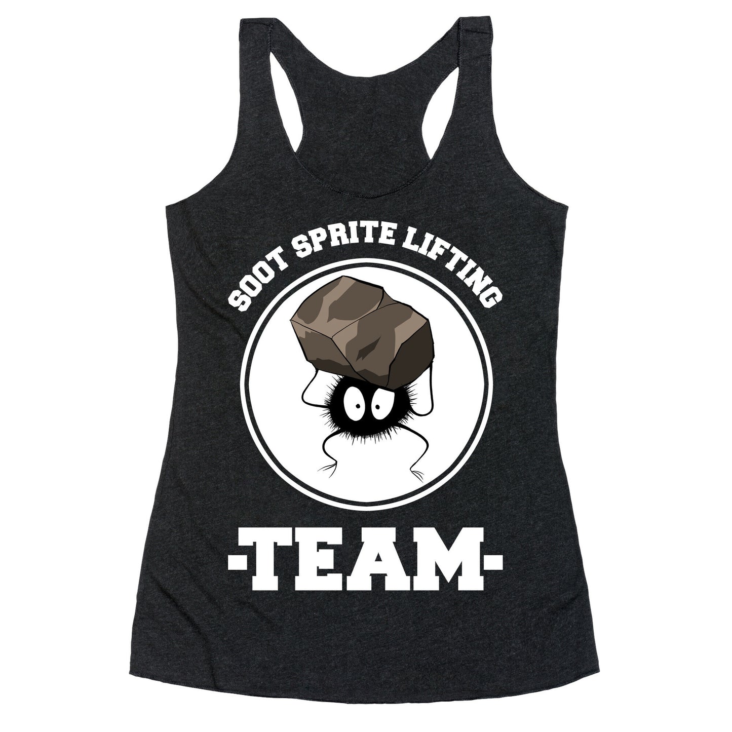 Soot Sprite Lifting Team Racerback Tank