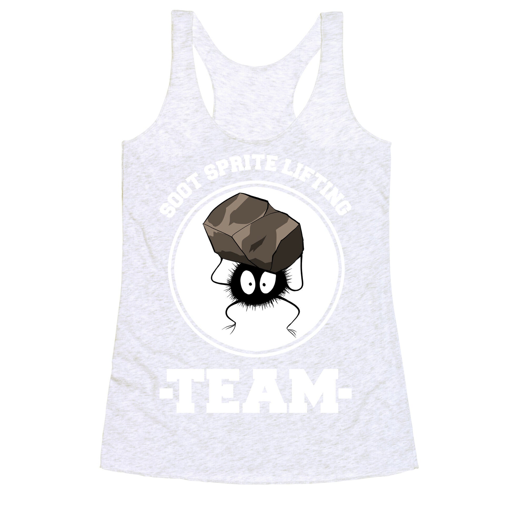 Soot Sprite Lifting Team Racerback Tank