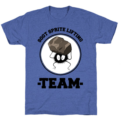 Soot Sprite Lifting Team Unisex Triblend Tee