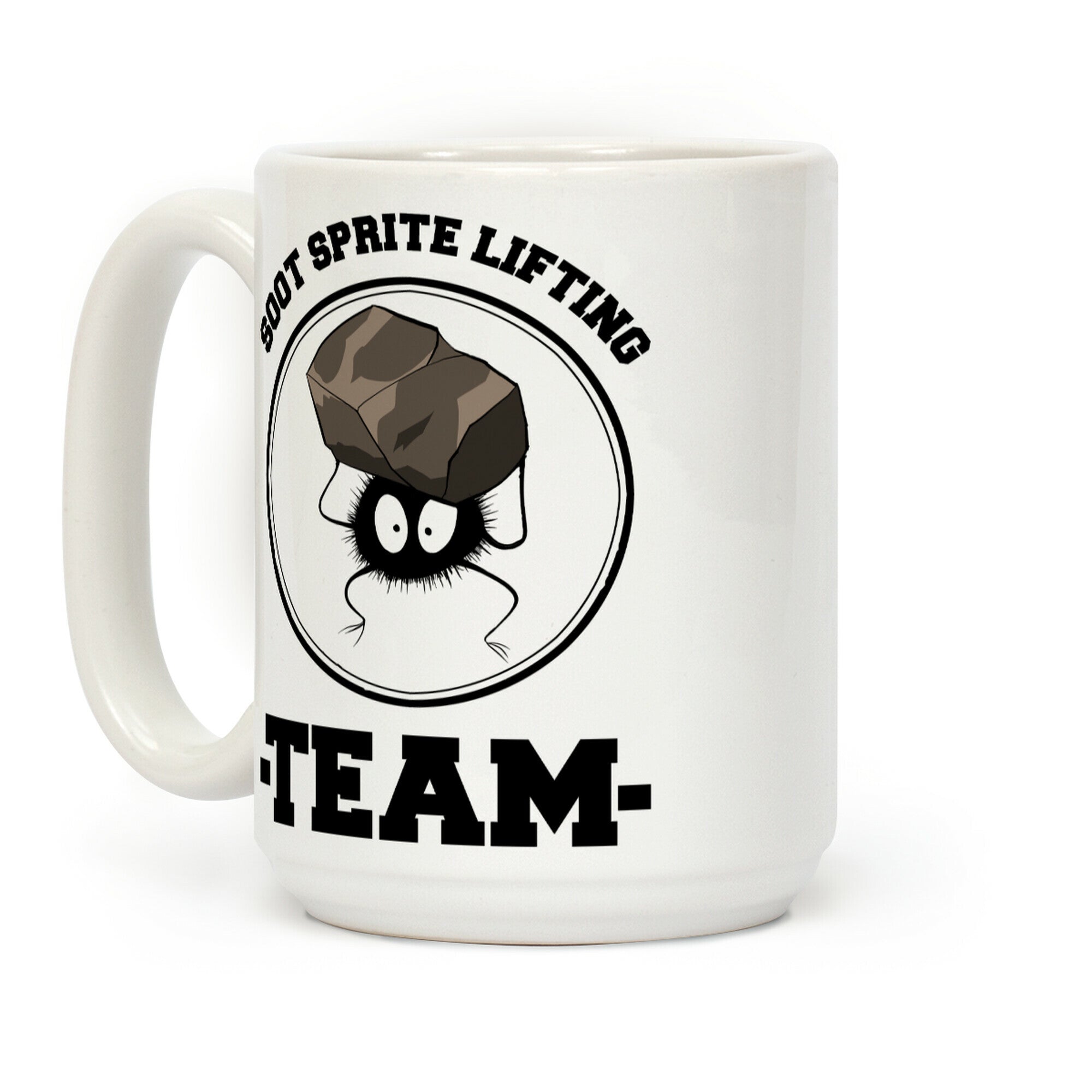 Soot Sprite Lifting Team Coffee Mug