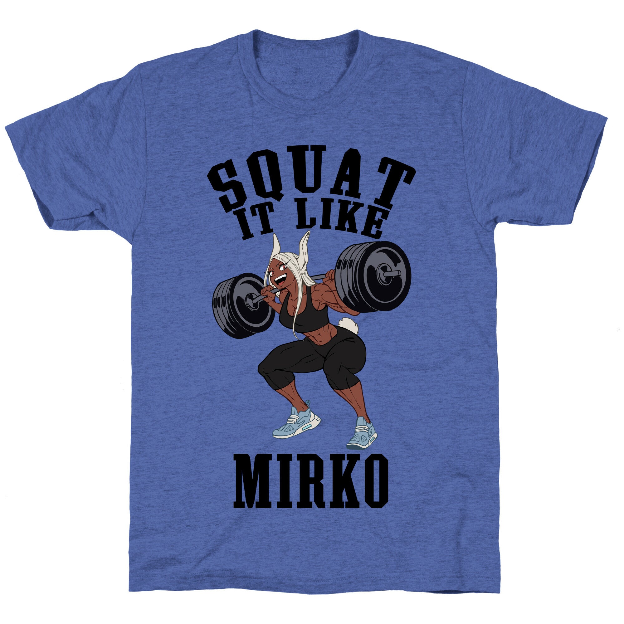 Squat It Like Mirko Unisex Triblend Tee