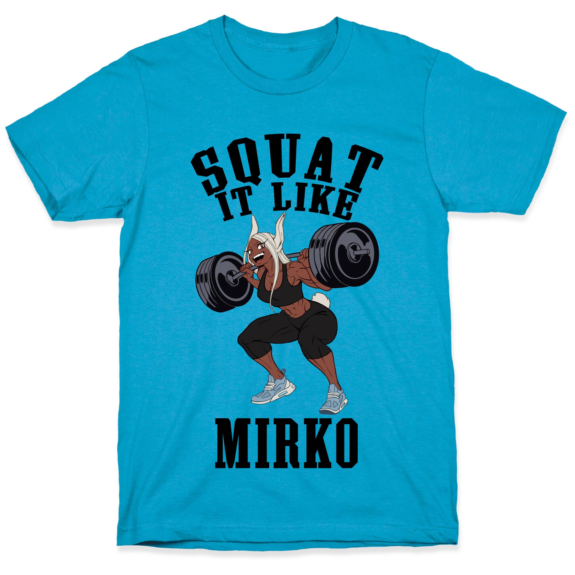 Squat It Like Mirko Unisex Triblend Tee