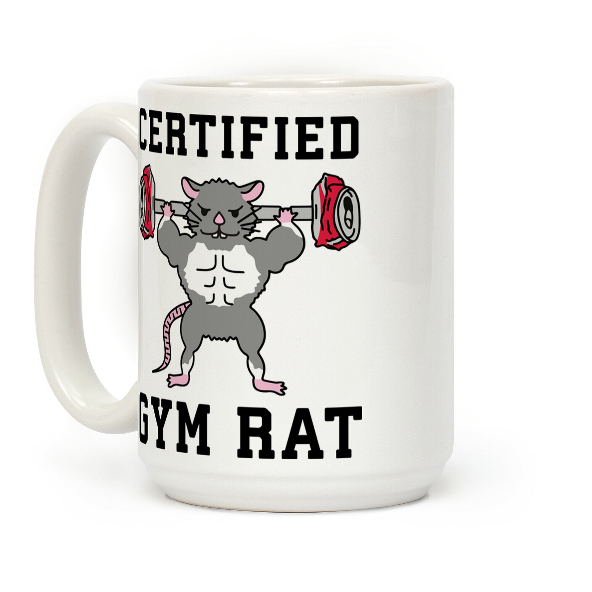 Certified Gym Rat Coffee Mug