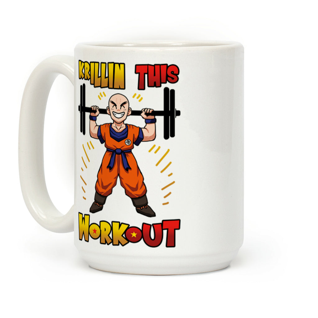 Krillin This Workout Coffee Mug