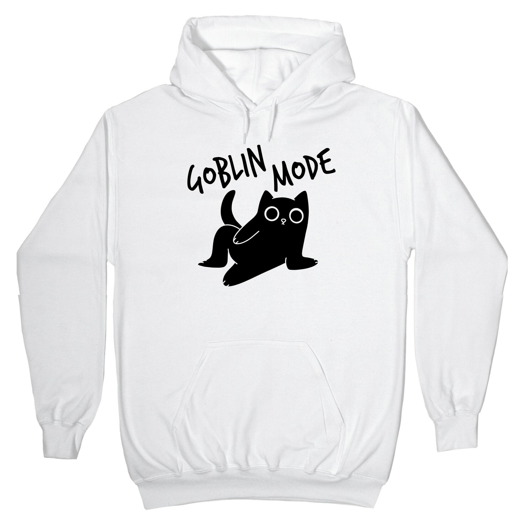 Goblin Mode Cat Hoodie
