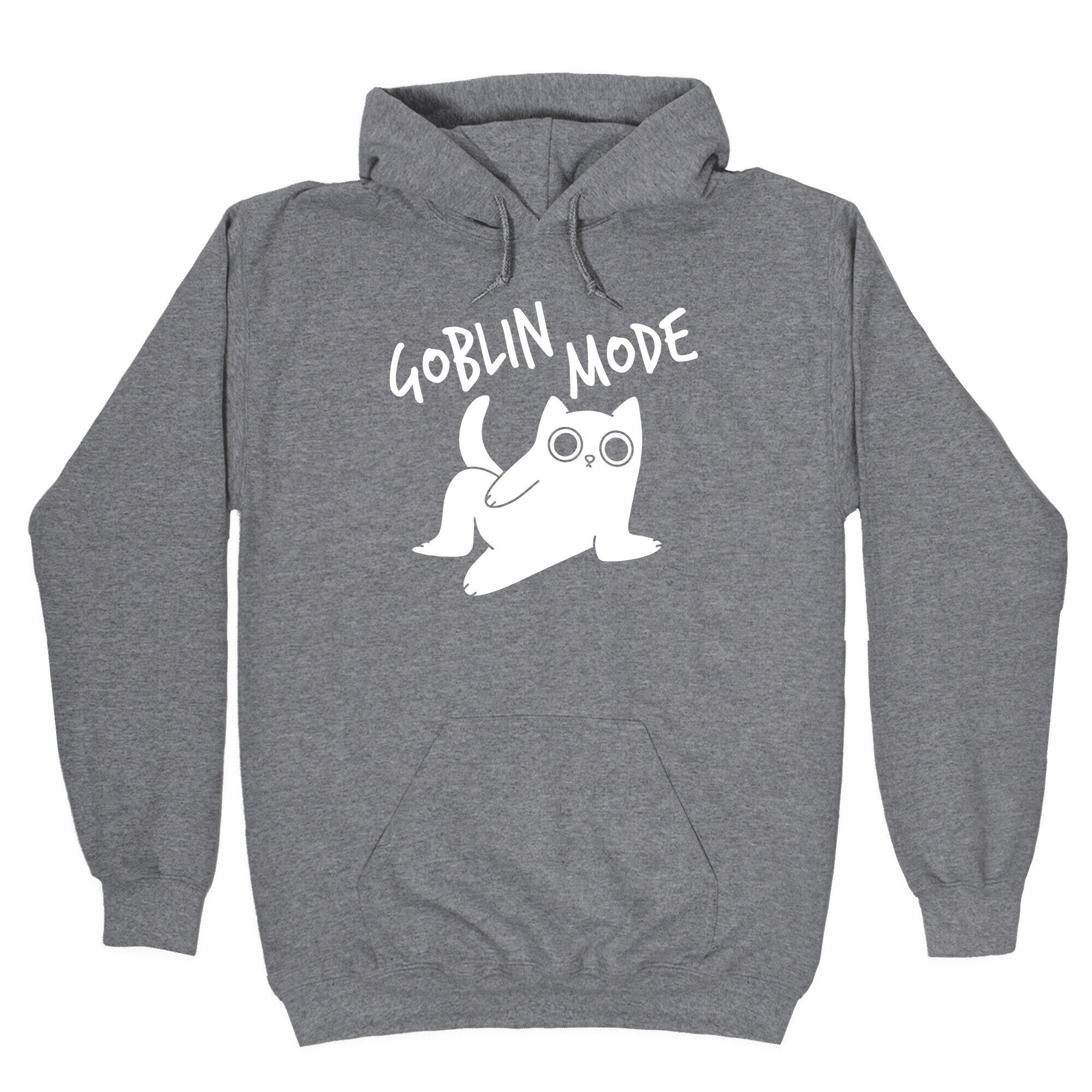 Goblin Mode Cat Hoodie
