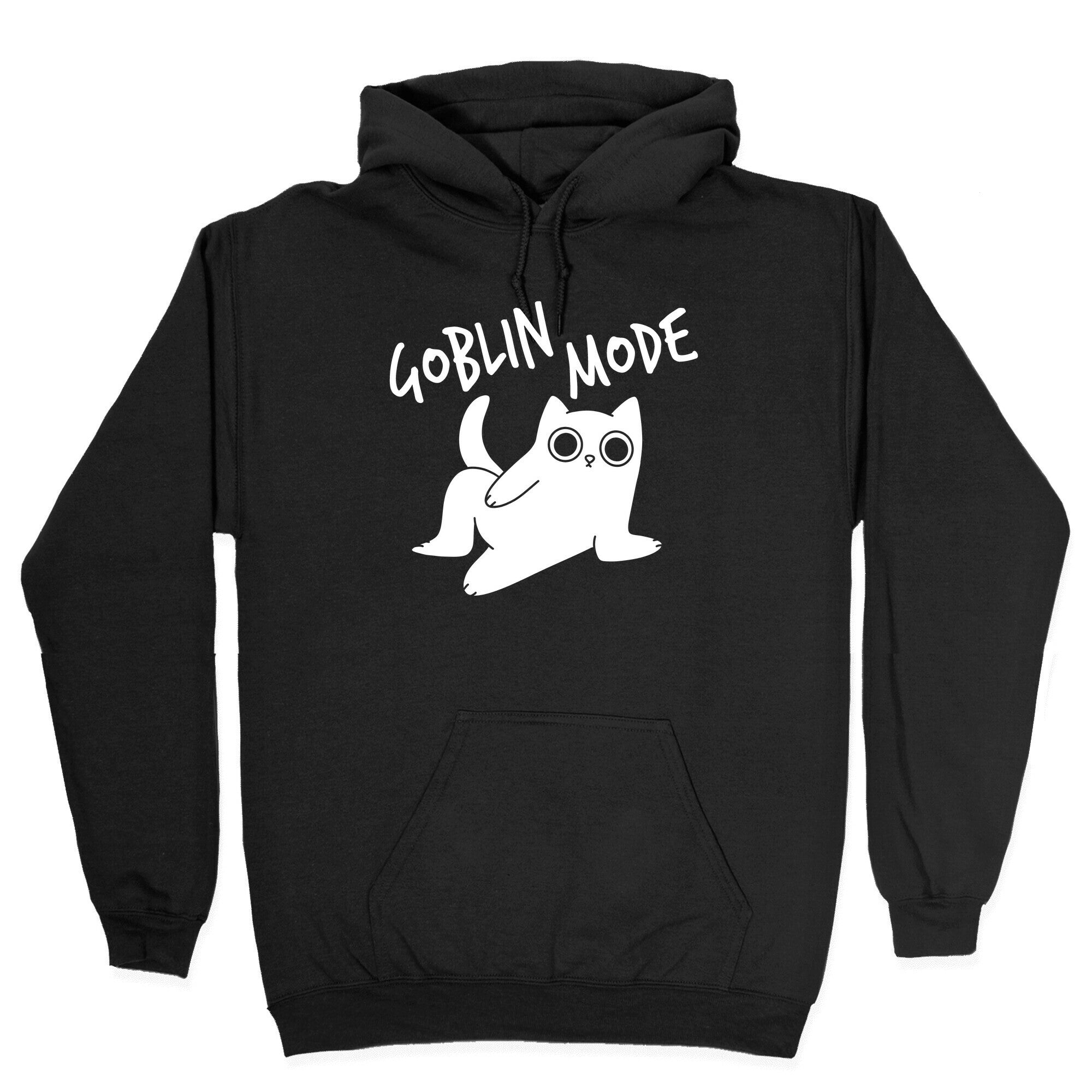 Goblin Mode Cat Hoodie