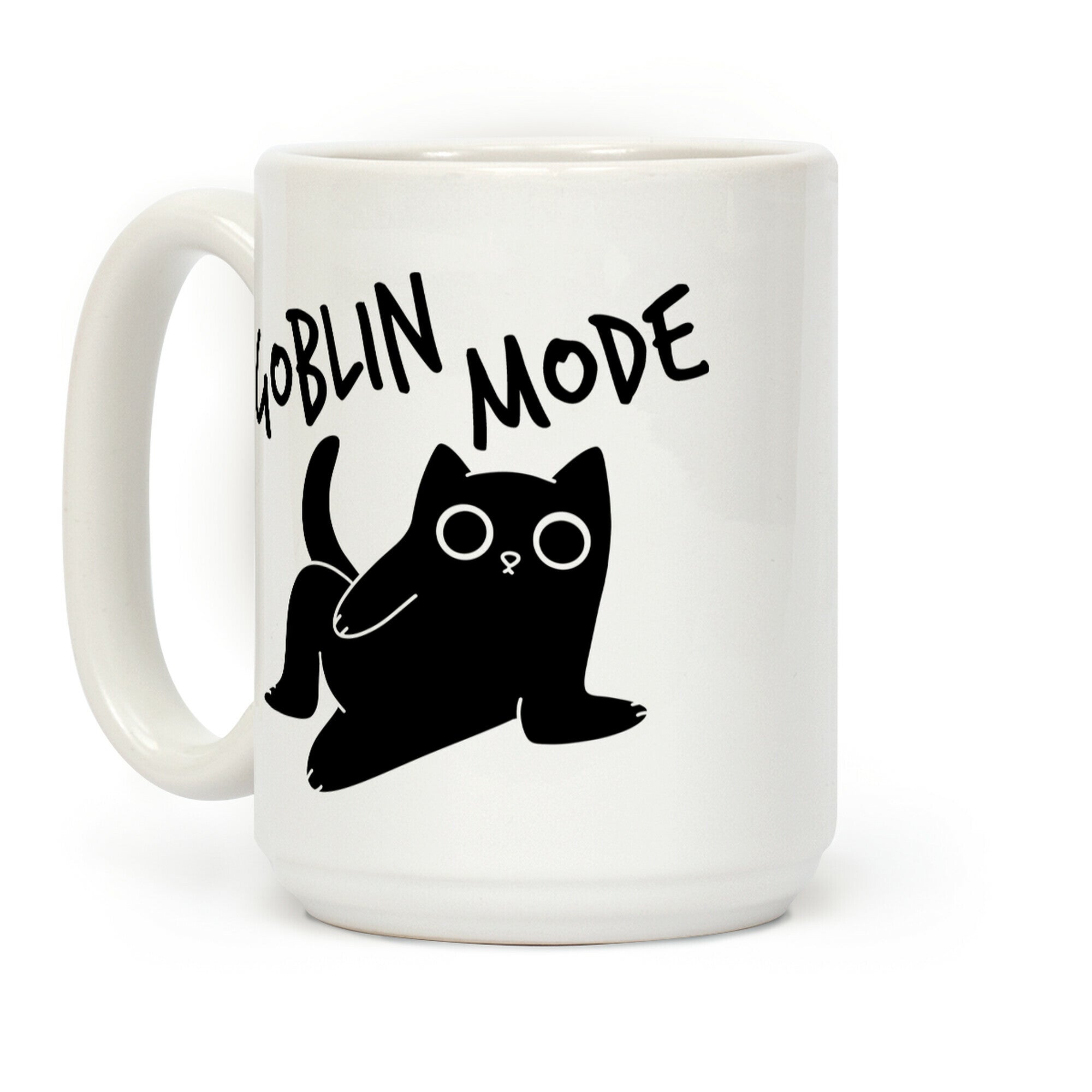 Goblin Mode Cat Coffee Mug