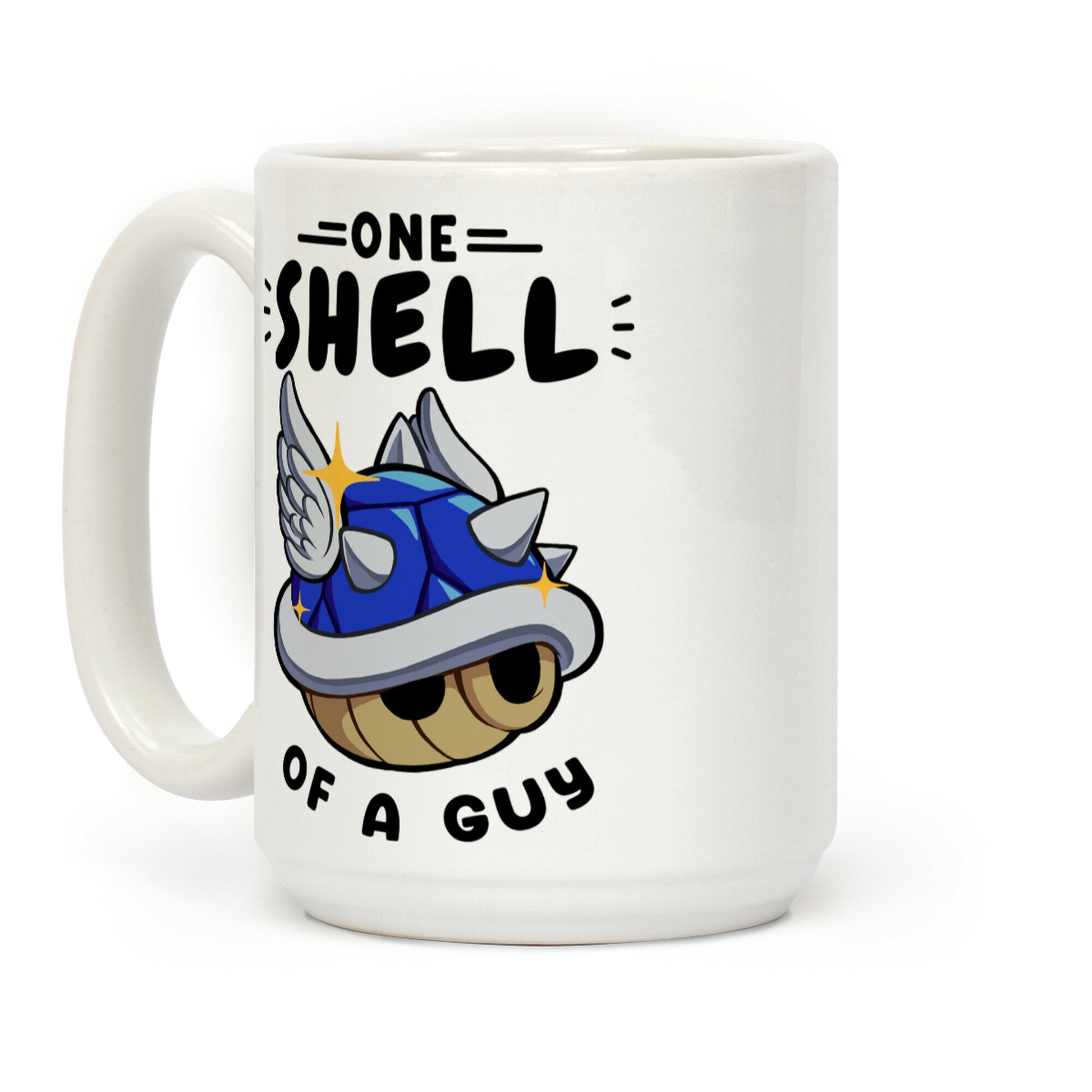One Shell of A Guy: Blueshell Ver Coffee Mug