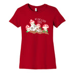 We Love a Good Corpse Mushrooms Women's Cotton Tee